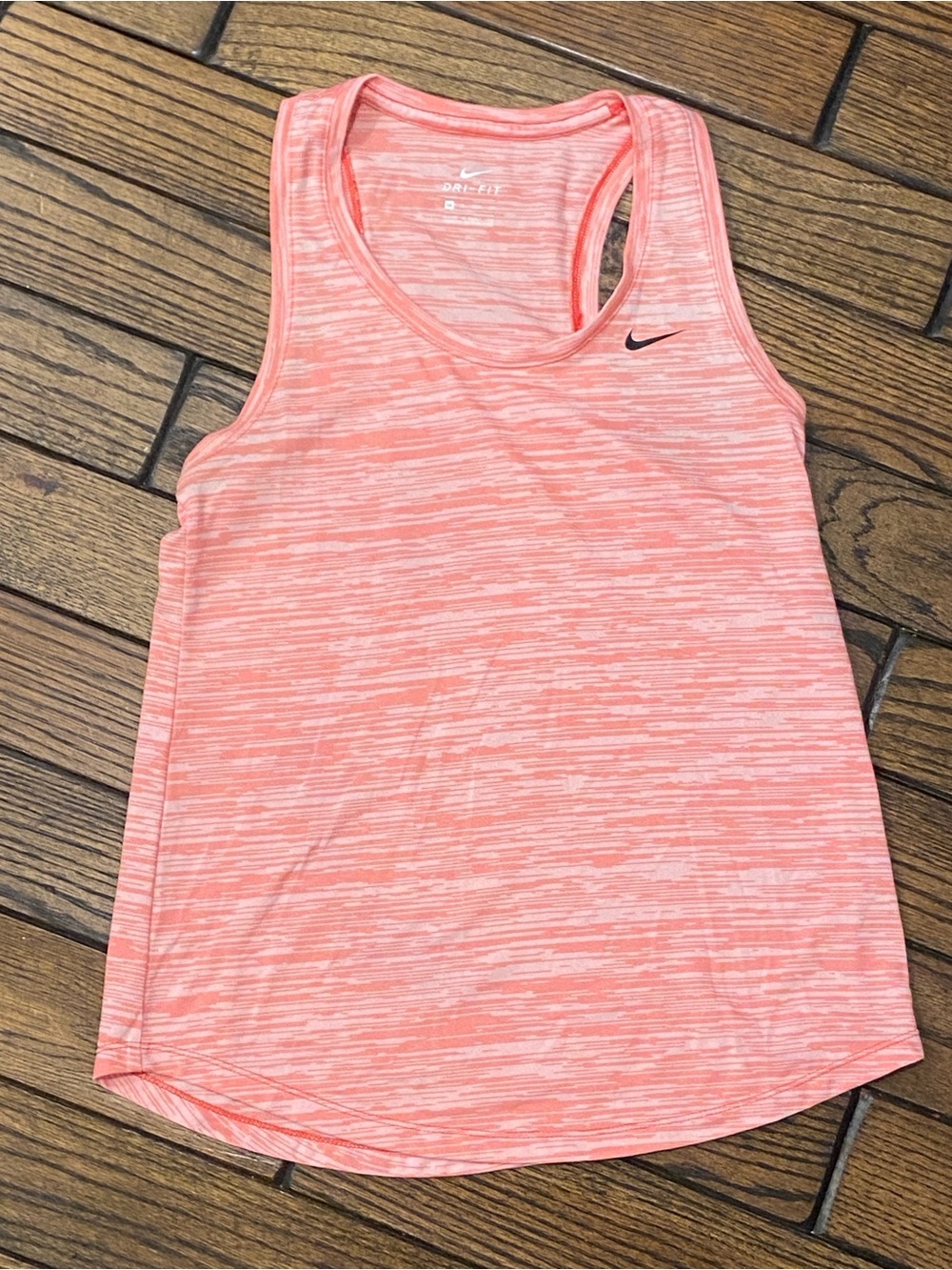 Nike Women's Coral Space-Dye Racerback Tank